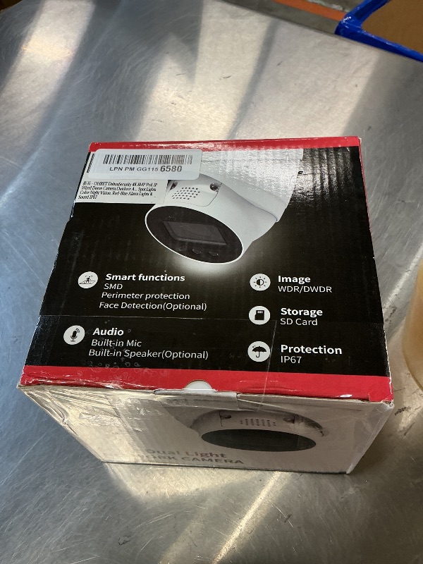 Photo 1 of OHBET DahuaSecurity Metal 4K 8MP PoE IP Turret Camera