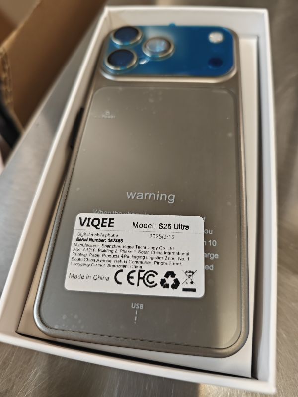 Photo 1 of Learning Phone**... viqee Unlocked Android Smartphone 8GB+256GB