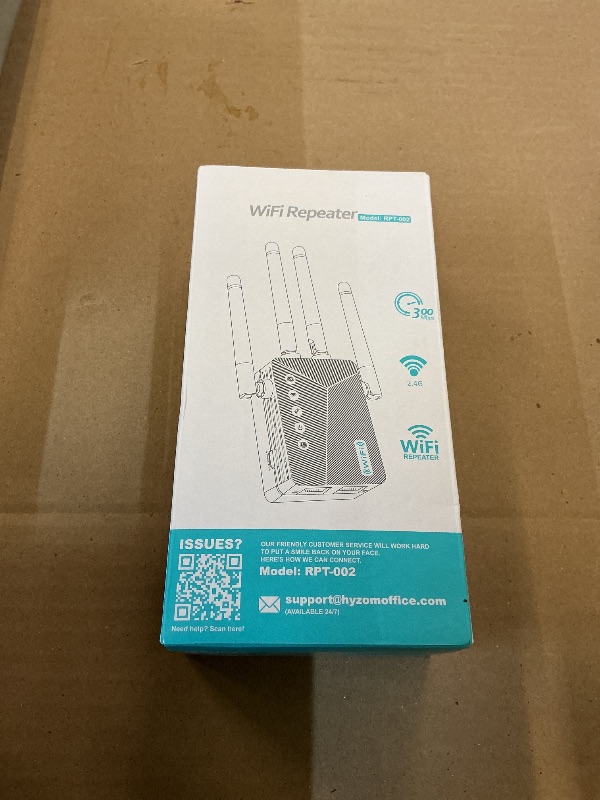 Photo 1 of WiFi Signal Booster with Ethernet Port, 1-Tap Setup