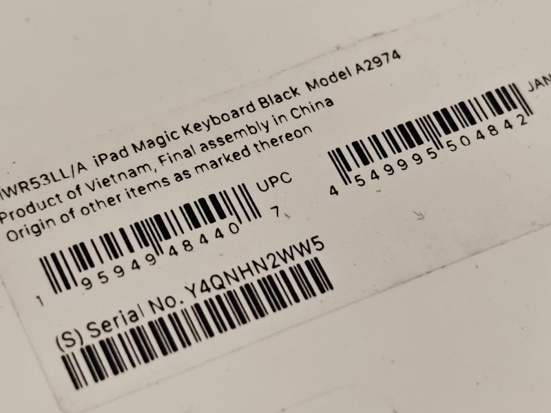 Photo 1 of Apple Magic Keyboard for iPad Pro 13-inch (M4/M5) - Black