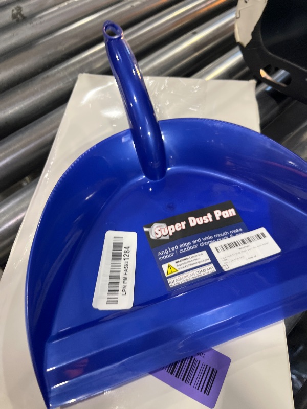 Photo 1 of Kole Imports Wide Mouth Dust Pan with Rubber Edge
