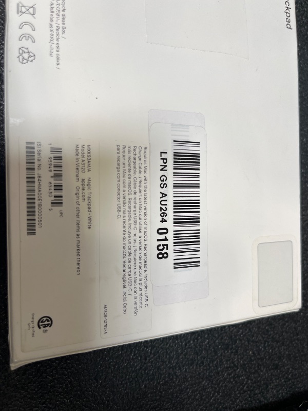 View 5 of Apple Magic Trackpad - White Multi-Touch Surface ???????