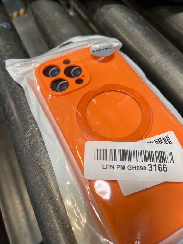 Photo 1 of IAIYOXI iPhone 13 Pro Max Silicone Case with 360° Spin Stand