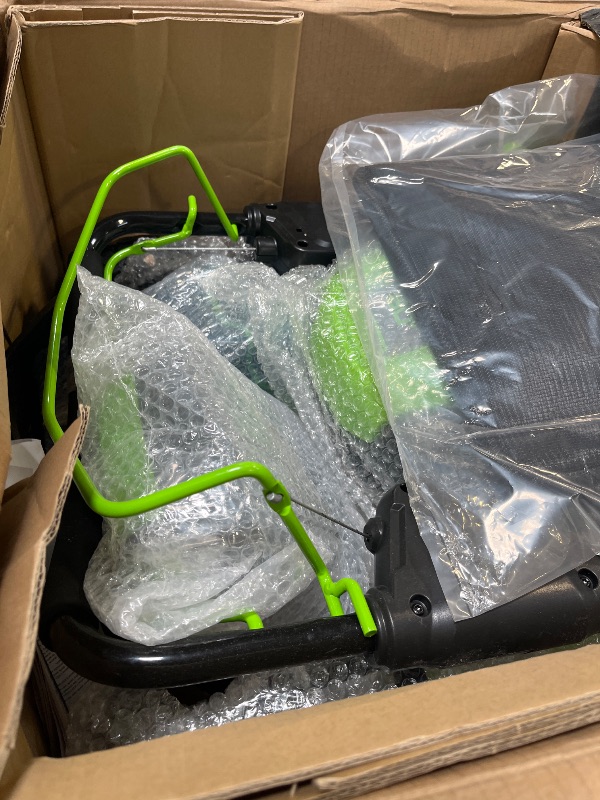 Photo 1 of Greenworks 80V 21" Brushless Cordless (Self-Propelled) Lawn Mower (75+ Compatible Tools), 4.0Ah Battery and 60 Minute Rapid Charger Included