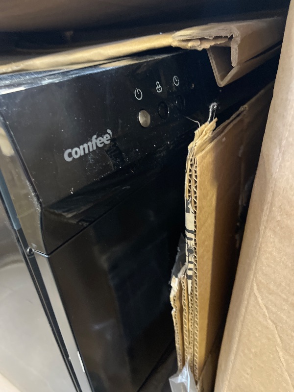 Photo 1 of COMFEE’ Countertop Dishwasher, Energy Star Portable Dishwasher, 6 Place Settings & 8 Washing Programs, Speed, Baby-Care, ECO& Glass, Dish Washer for Dorm, RV& Apartment, Black