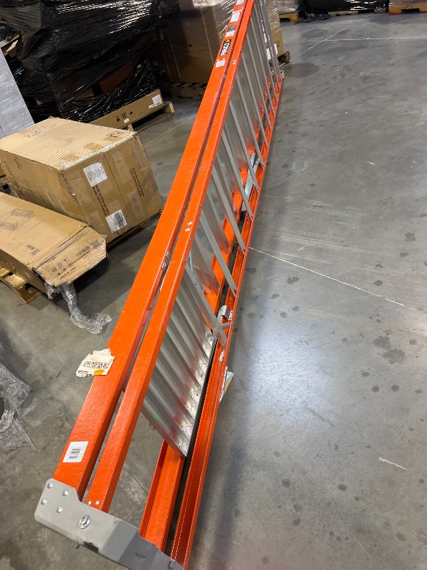 Photo 1 of Louisville Ladder 12 ft Fiberglass Platform Ladder, FXP1712, Type IA