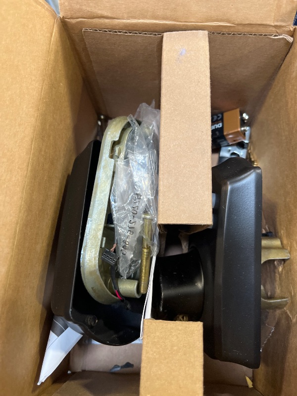 Photo 1 of Schlage Camelot Keypad Deadbolt, Aged Bronze
