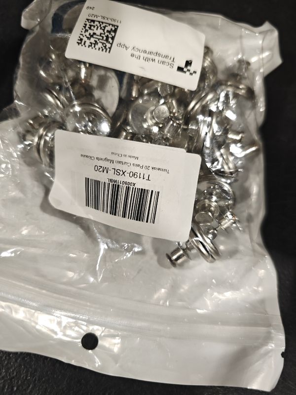 Photo 1 of Tumwisk Magnetic Curtain Clips (20 Pairs)