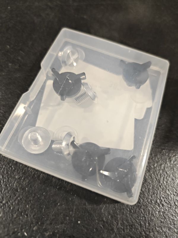 Photo 1 of Ptwola Motorcycle Helmet Visor Screws with Washers (8 Pcs)