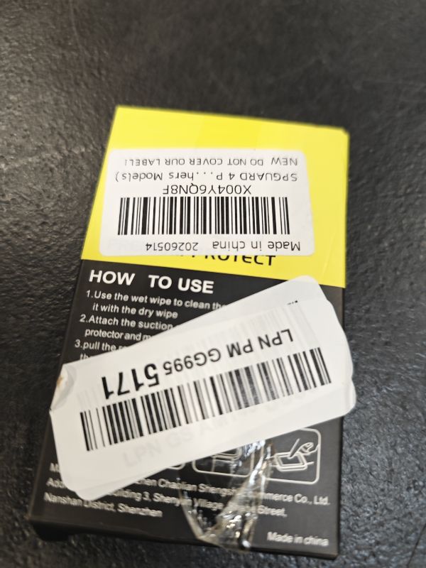 View 2 of SPGUARD Galaxy Watch Ultra Screen Protector 4-Pack