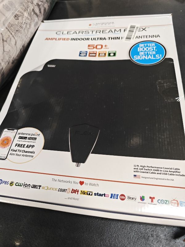 Photo 1 of Antennas Direct ClearStream Flex Amplified Indoor TV Antenna