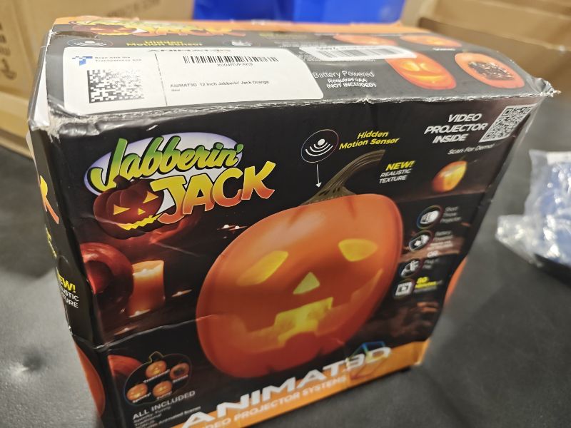 View 2 of ANIMAT3D Jabberin' Jack Animated Pumpkin Projector