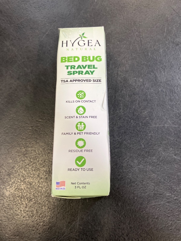 View 2 of Hygea Natural Travel Bed Bug Spray Killer, 3oz