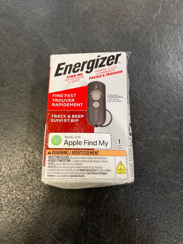 View 2 of Energizer Find Me Keychain Light with Apple Find My