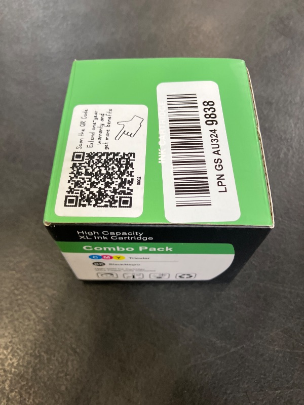 Photo 1 of JANMORE 61XL Black and Tri-Color Ink Cartridge Combo Pack