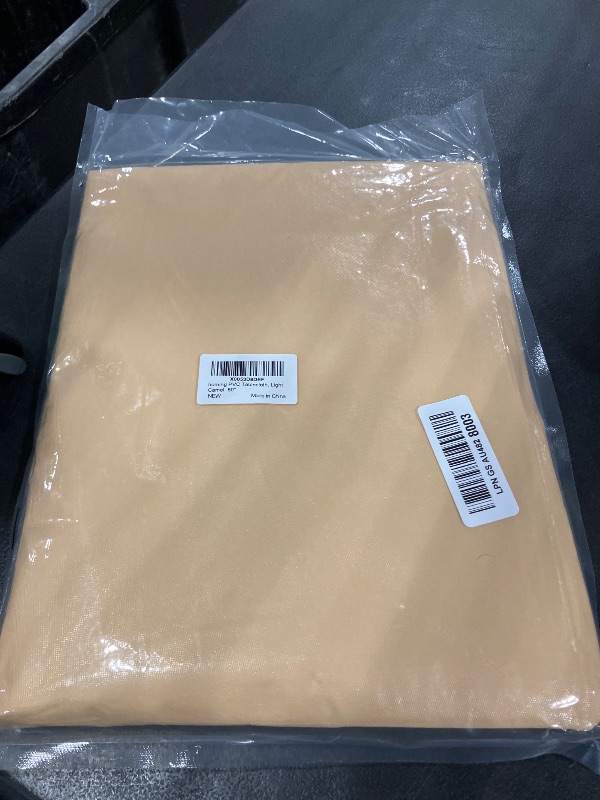 Photo 1 of homing Round PVC Tablecloth 60" Light Camel