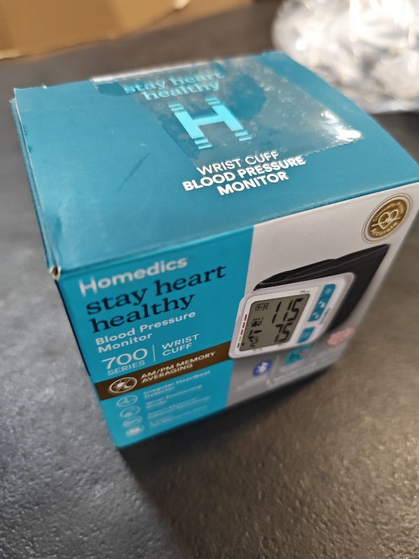Photo 1 of Homedics 700 Series Wrist Cuff Blood Pressure Monitor for Home Use