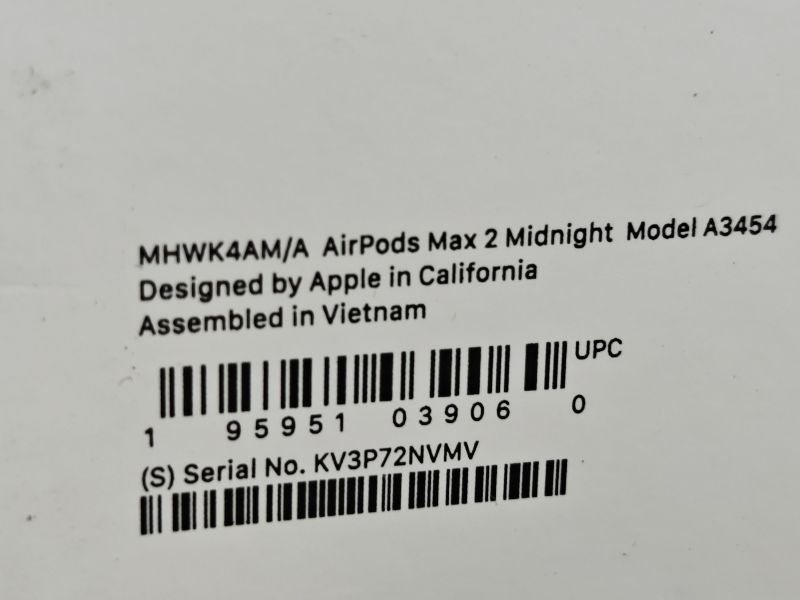 Photo 1 of Apple AirPods Max 2 Wireless Over-Ear Headphones - Midnight