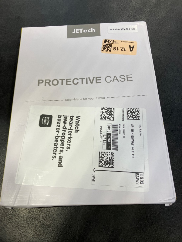 Photo 1 of JETech Case for iPad Pro 10.5", iPad Air 3rd Gen 2019, Black