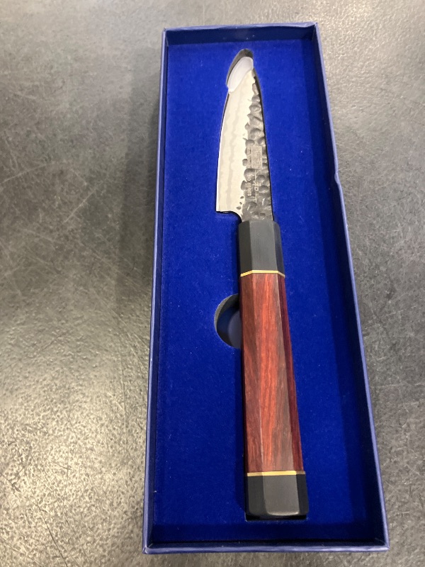 Photo 1 of HOSHANHO Paring Knife 3.75", Razor Sharp Fruit Knife for Peeling & Coring