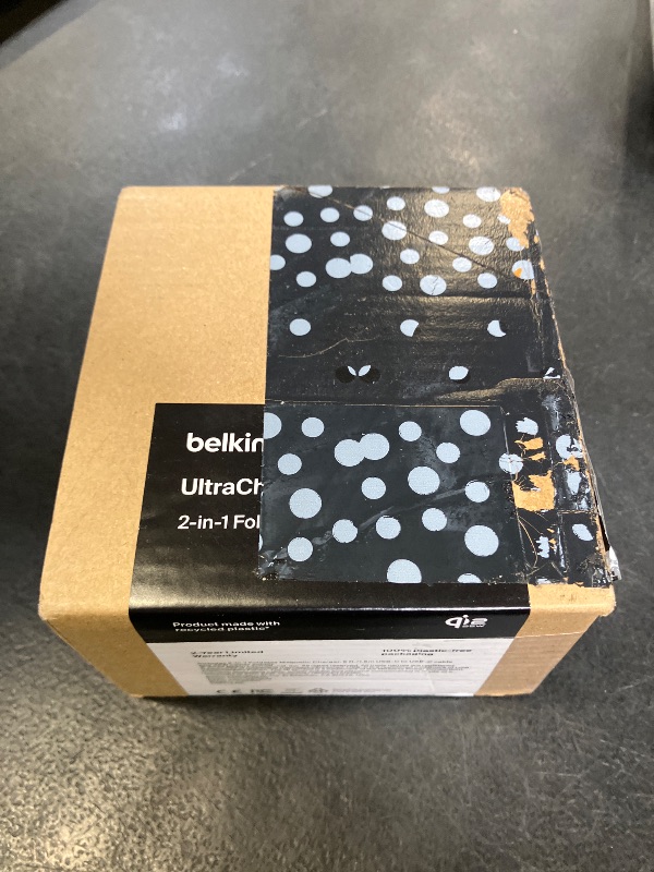 Photo 1 of Belkin Qi2.2 25W 2-in-1 Foldable Wireless Charging Stand