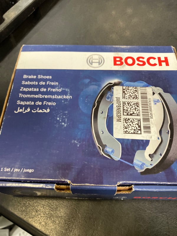 View 2 of Bosch BS704R Blue Drum Brake Shoe Set - Rear