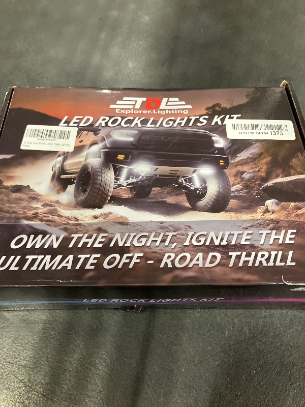 Photo 1 of TDE Explorer.Lighting 12-Pod LED Rock Light Kit