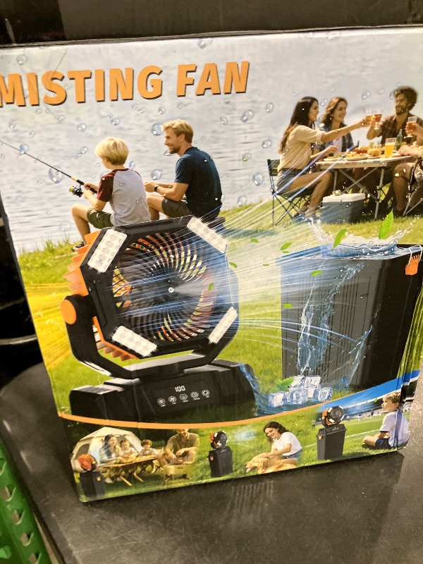 View 2 of Etholzon Portable Misting Fan with Large Tank
