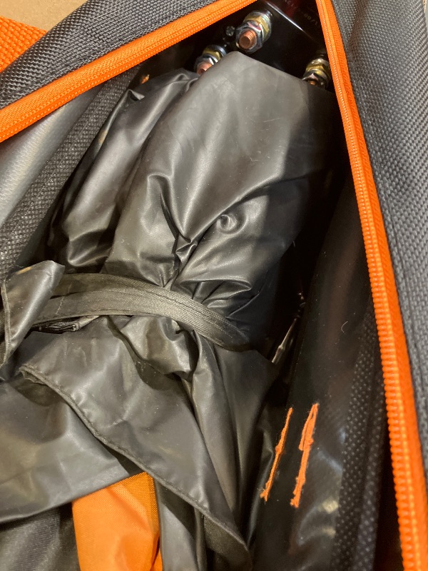 View 4 of FLYKEY Magnetic Umbrella with Base 60" Orange