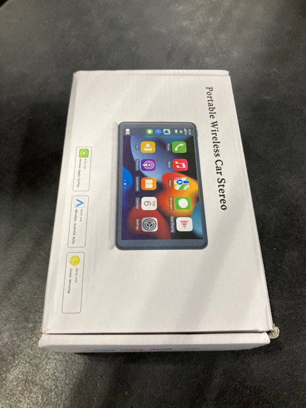Photo 1 of VUKARUAL 7" Wireless Carplay & Android Auto Portable Touchscreen Car Stereo