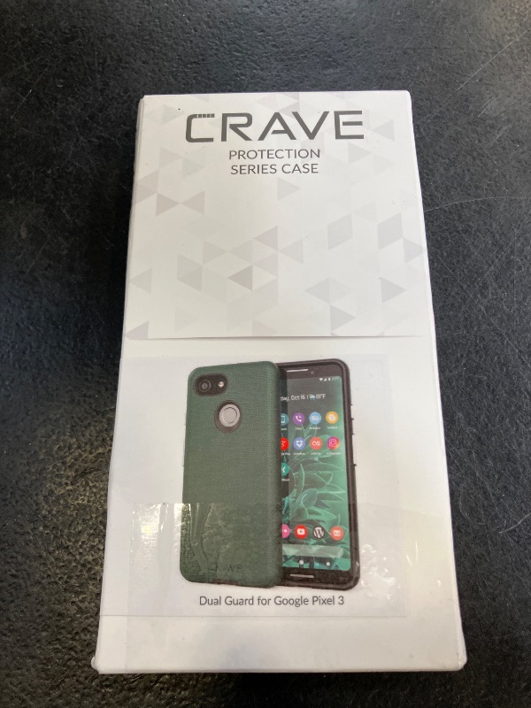 Photo 1 of Crave Dual Guard Google Pixel 3 Case - Forest Green
