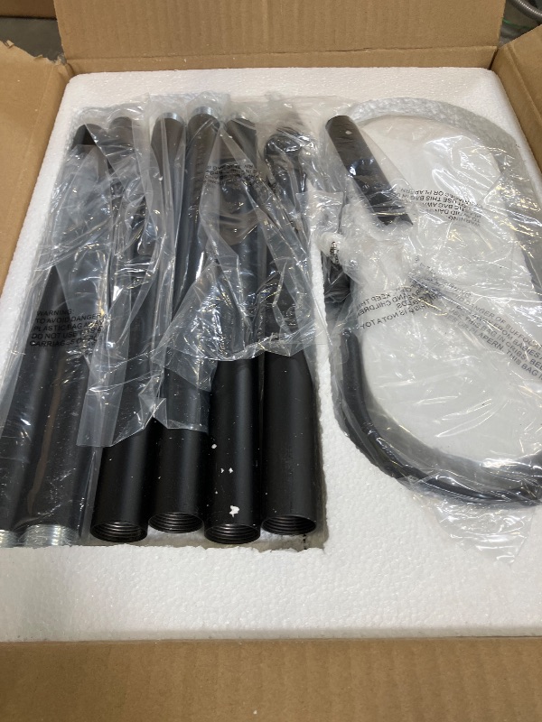 Photo 1 of TOWPONICS 6FT Solar Lamp Post Light