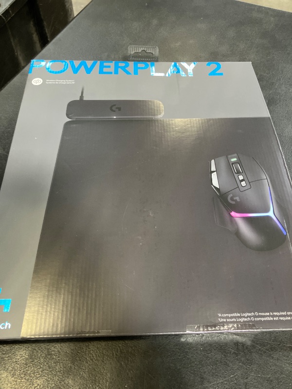 Photo 1 of Logitech G POWERPLAY 2 Wireless Charging Mouse Pad
