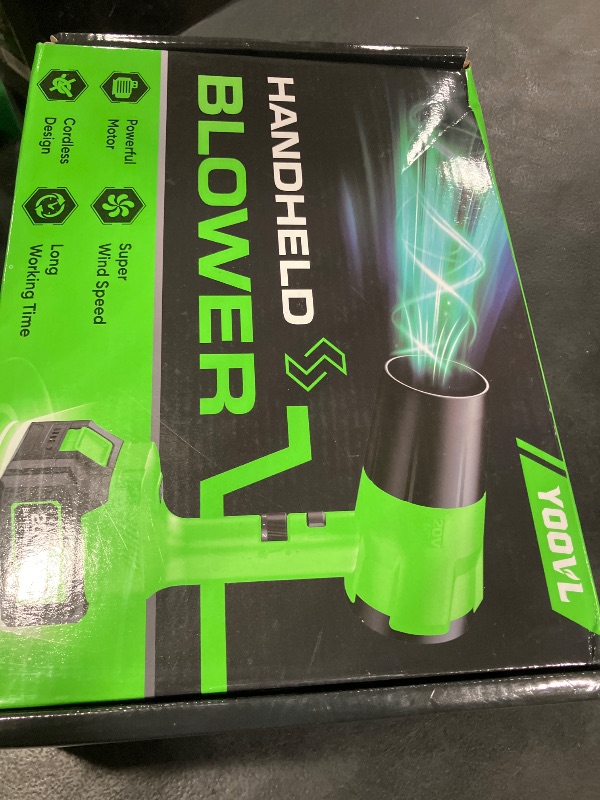 Photo 1 of YOOVL Cordless Leaf Blower