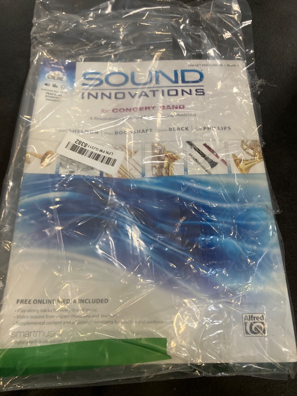 Photo 1 of Alfred Music Sound Innovations Concert Band Book 1 for Mallet Percussion