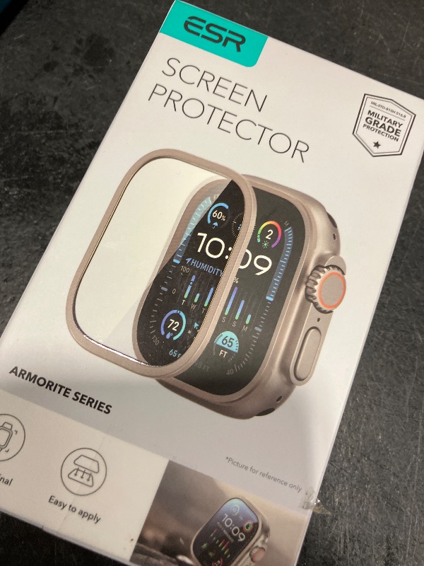 View 2 of ESR Armorite Screen Protector for Apple Watch Ultra 49mm