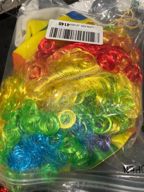 View 2 of Wrzbest Set of 6 Clown Costume Accessories