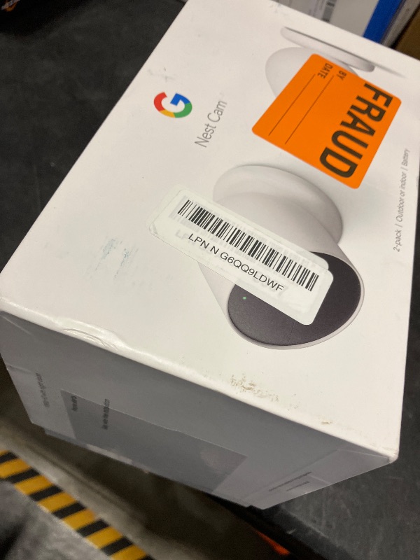 View 2 of Google Nest Cam Outdoor or Indoor, Battery - 2nd Generation - 2 Count (Pack of 1)