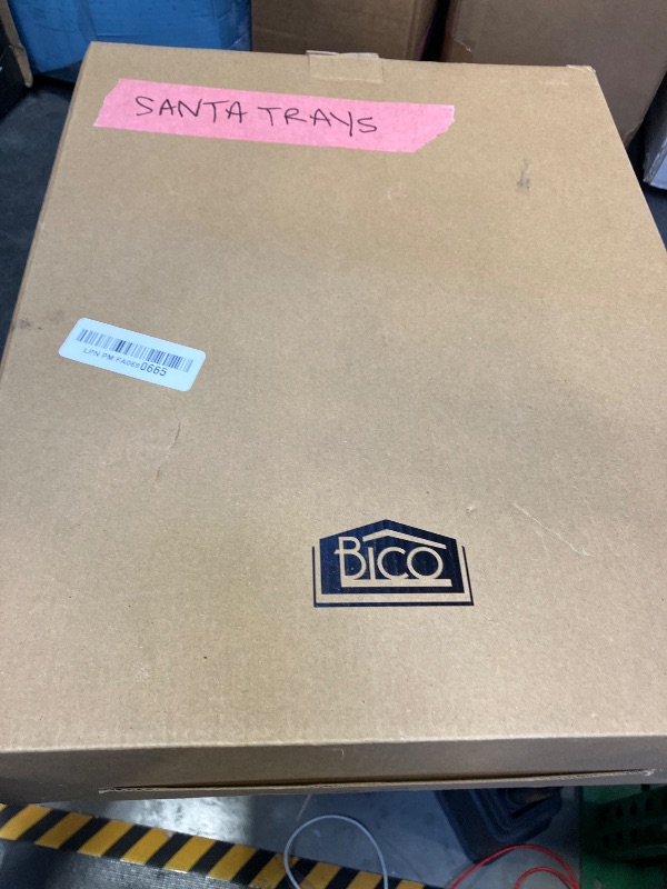 View 2 of Bico Santa On The Way Oval Platters Set (2-Piece)