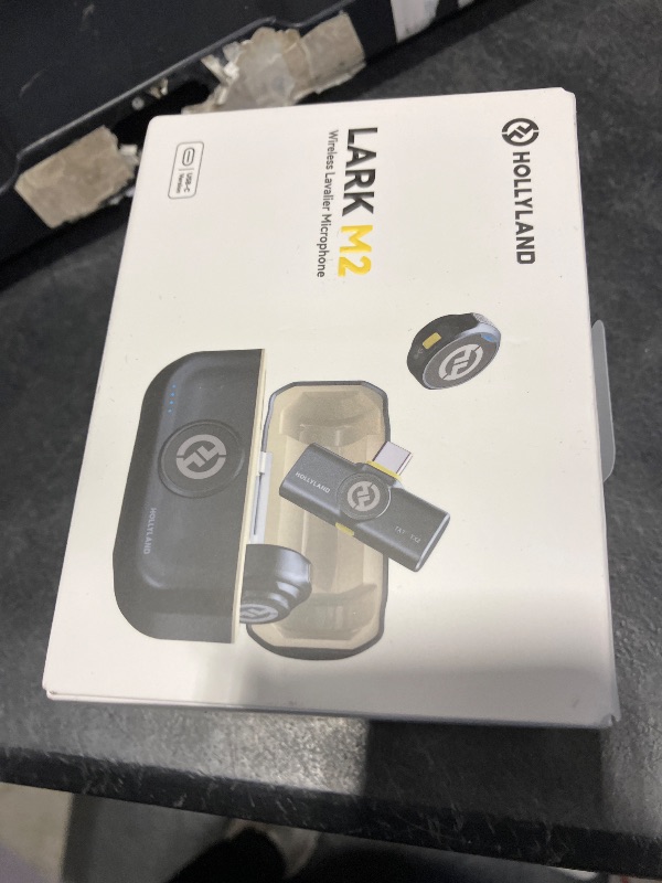 View 2 of Hollyland Lark M2 USB-C Wireless Microphone