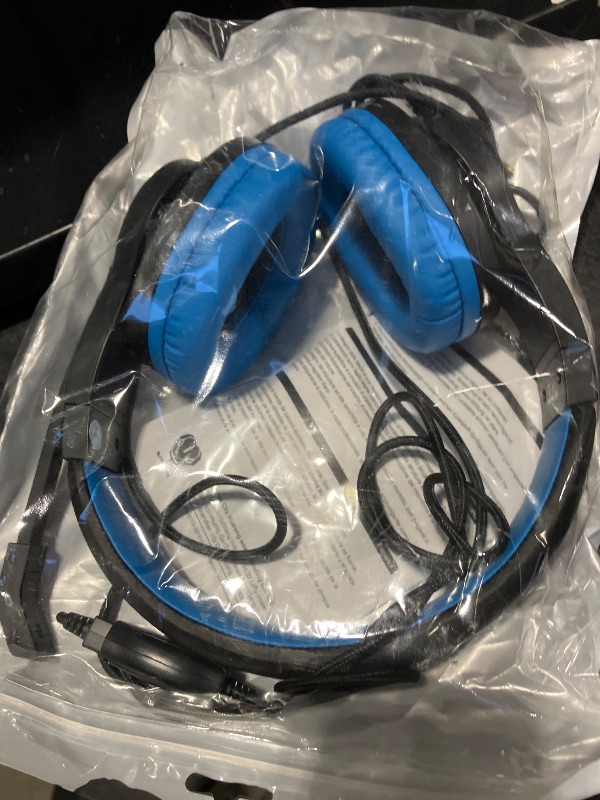 View 2 of BlueFire Gaming Headset for PS4, Xbox One, PC - Blue