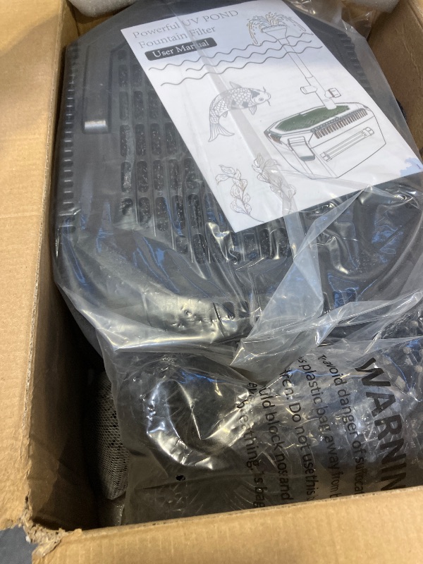 View 3 of coospider-repta Submersible Pond Filter with UV Clarifier
