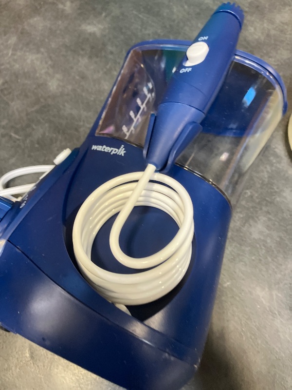 View 3 of Waterpik Aquarius Water Flosser WP-663 Blue