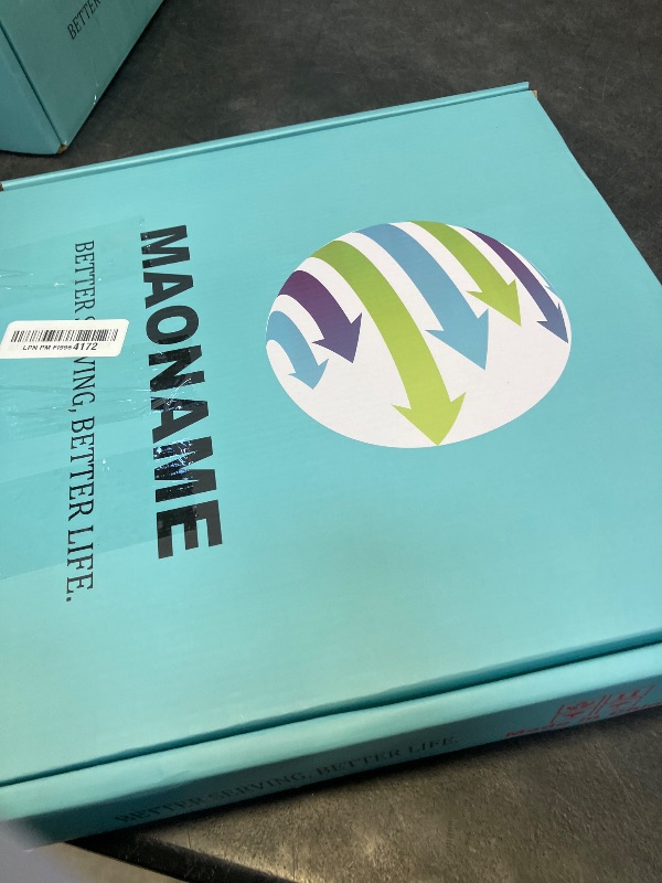 View 2 of MAONAME White Plastic Charger Plates - Set of 6