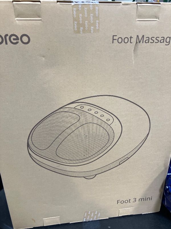 Photo 1 of ibreo Foot Massager with Heat, Shiatsu Kneading & Air Compression