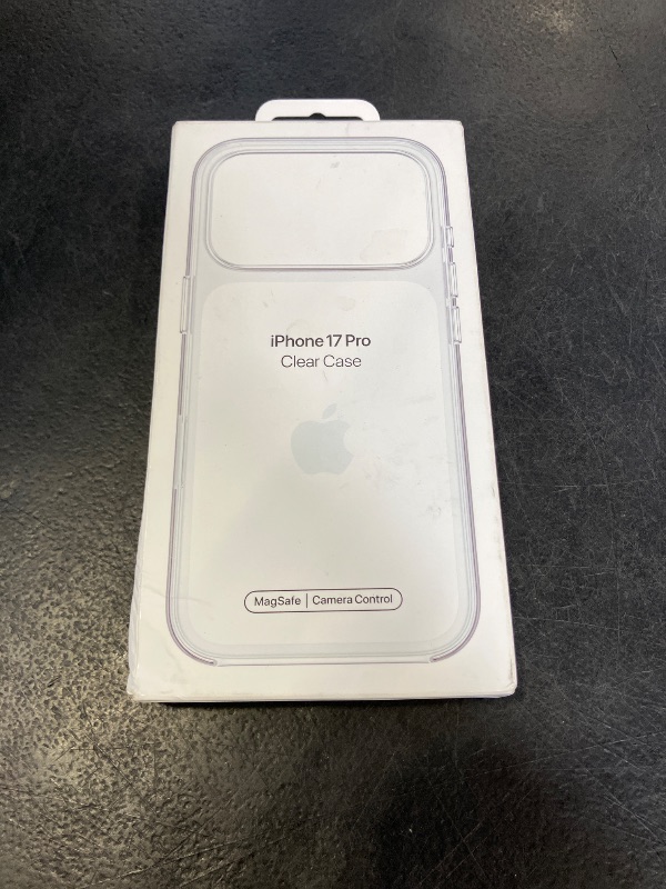 Photo 1 of Apple iPhone 17 Pro Clear Case with MagSafe MagSafe and Camera Control: Lightweight Phone Case, Wireless Charging Compatible, Smooth Glossy Finish