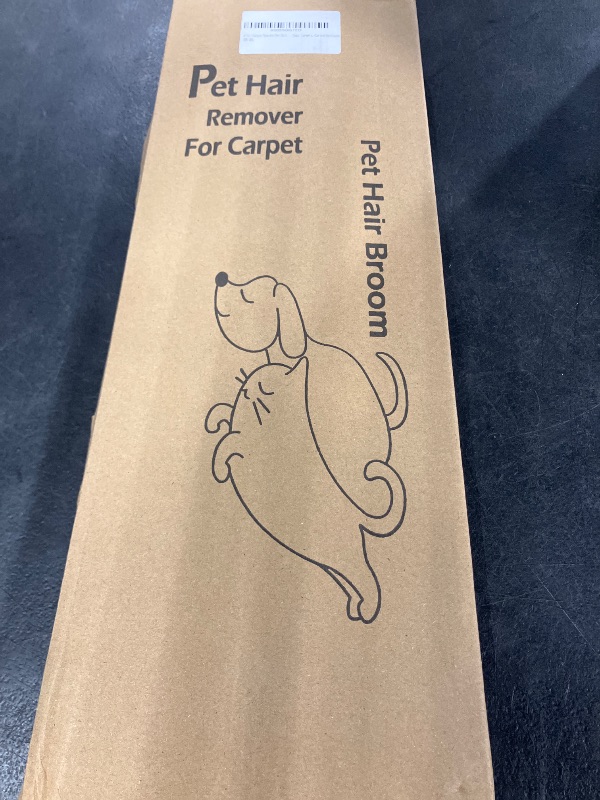 View 2 of FOZYLEEN 4-in-1 Pet Hair Removal Carpet Rake