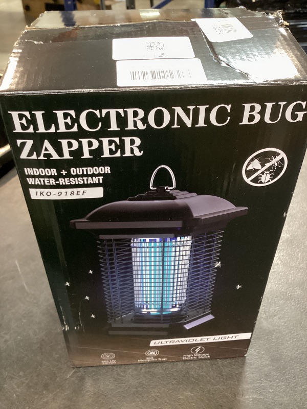 View 2 of AMUFER Bug Zapper Outdoor, 18W, 4400V, 1/2 Acre Coverage