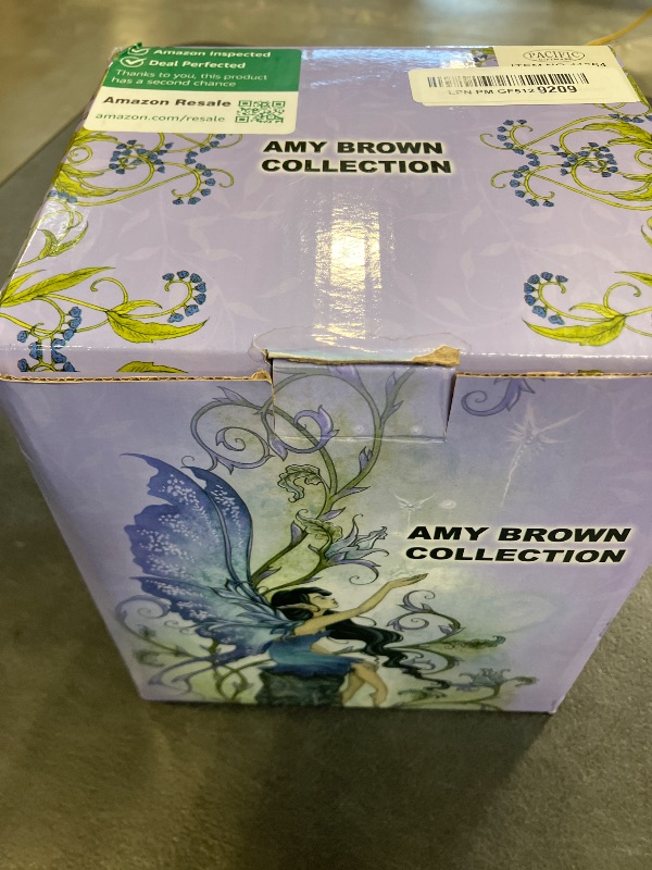 View 2 of Pacific Giftware Amy Brown Autumn Comfort Cup Fairy Figurine