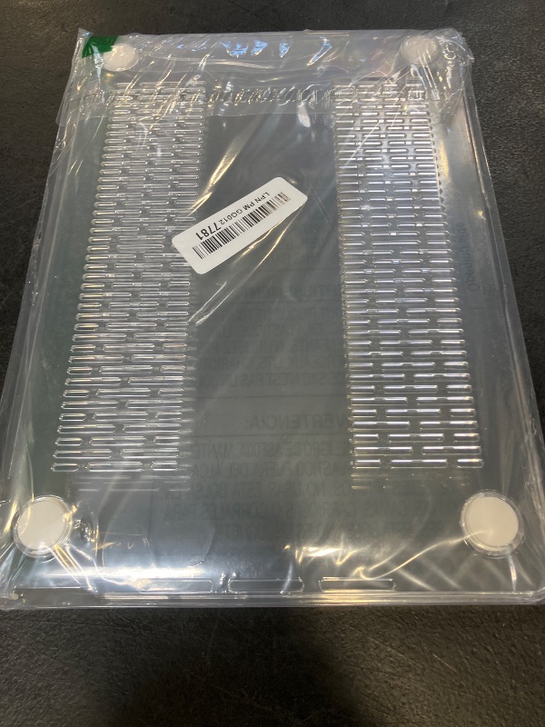 Photo 1 of EooCoo Case for MacBook Air 13 inch M1 2020-2018, Crystal Clear